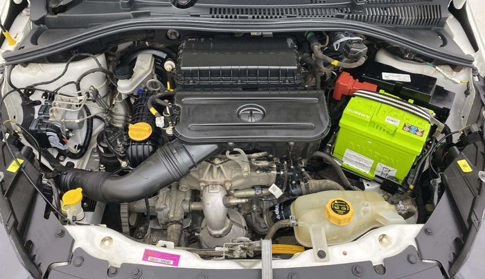 2022 Tata TIGOR XZ PLUS CNG DUAL TONE, CNG, Manual, 65,300 km, Engine View