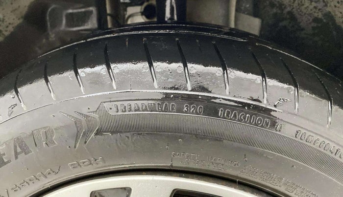 2022 Tata TIGOR XZ PLUS CNG DUAL TONE, CNG, Manual, 65,300 km, Left Front Tyre Tread