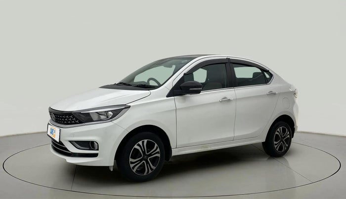 2022 Tata TIGOR XZ PLUS CNG DUAL TONE, CNG, Manual, 65,300 km, Left Front Diagonal
