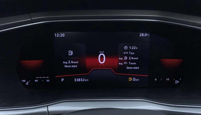 2022 Volkswagen TAIGUN GT PLUS 1.5 TSI DSG, Petrol, Automatic, 33,831 km, Odometer Image