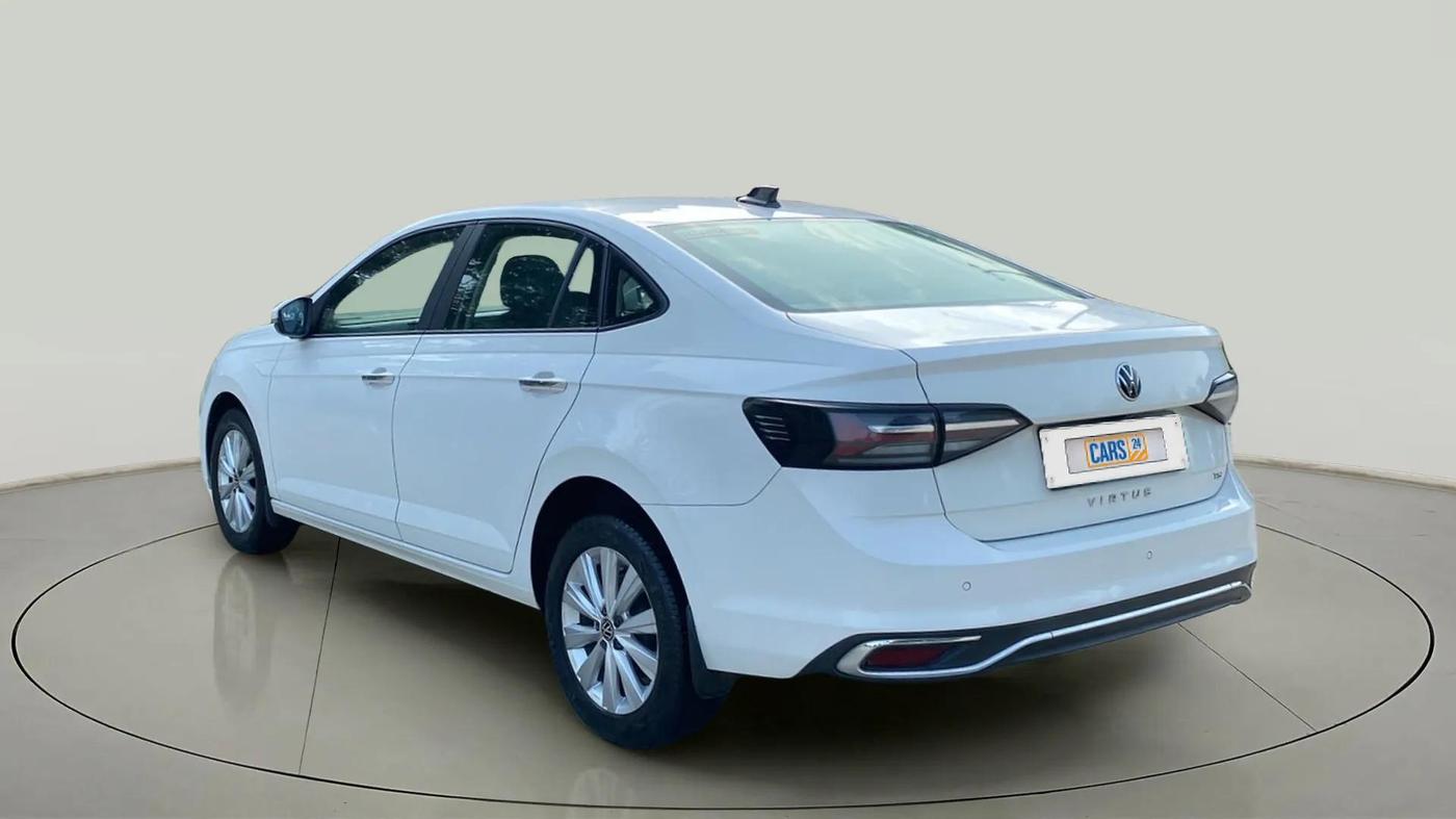 2023 Volkswagen VIRTUS HIGHLINE TSI 1.0 MT, Petrol, Manual, 66,325 km, Left Back Diagonal