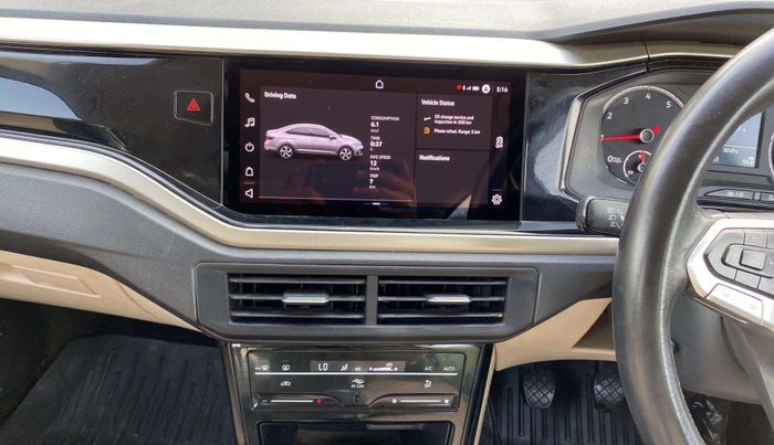 2023 Volkswagen VIRTUS HIGHLINE TSI 1.0 MT, Petrol, Manual, 66,305 km, Air Conditioner