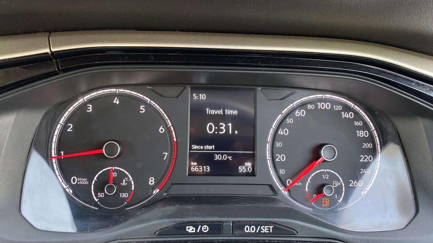 2023 Volkswagen VIRTUS HIGHLINE TSI 1.0 MT, Petrol, Manual, 66,325 km, Odometer Image