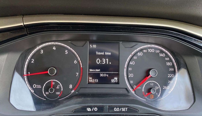 2023 Volkswagen VIRTUS HIGHLINE TSI 1.0 MT, Petrol, Manual, 66,305 km, Odometer Image