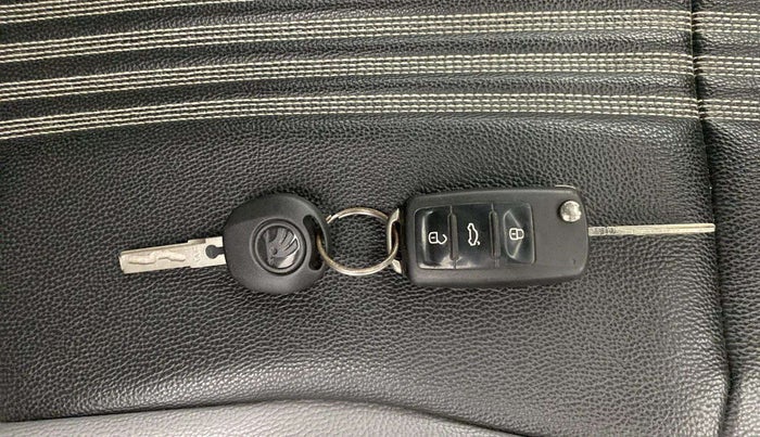 2019 Skoda Rapid STYLE 1.6 MPI, Petrol, Manual, 75,465 km, Key Close Up