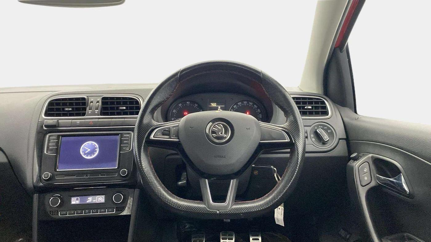 2019 Skoda Rapid STYLE 1.6 MPI, Petrol, Manual, 75,465 km, Steering Wheel Close Up