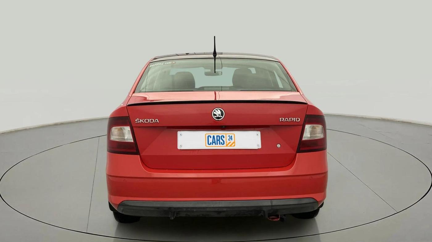 2019 Skoda Rapid STYLE 1.6 MPI, Petrol, Manual, 75,465 km, Back/Rear