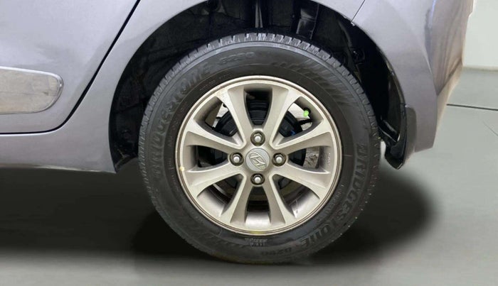 2016 Hyundai Grand i10 ASTA (O) AT 1.2 KAPPA VTVT, Petrol, Automatic, 74,836 km, Left Rear Wheel
