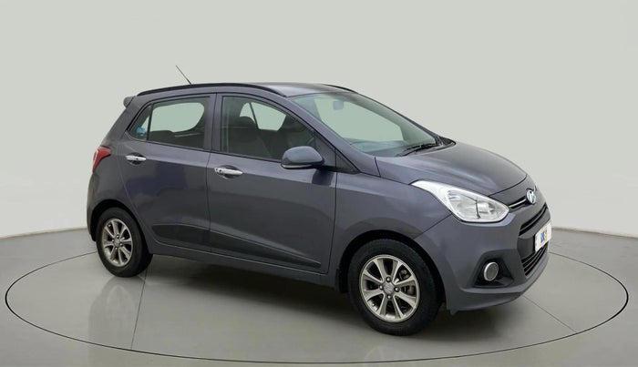 2016 Hyundai Grand i10 ASTA (O) AT 1.2 KAPPA VTVT, Petrol, Automatic, 74,836 km, Right Front Diagonal