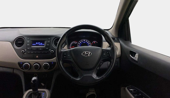 2016 Hyundai Grand i10 ASTA (O) AT 1.2 KAPPA VTVT, Petrol, Automatic, 74,836 km, Steering Wheel Close Up