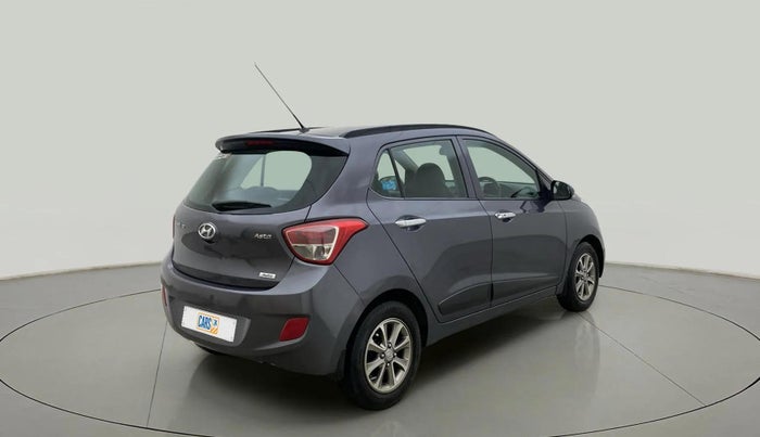 2016 Hyundai Grand i10 ASTA (O) AT 1.2 KAPPA VTVT, Petrol, Automatic, 74,836 km, Right Back Diagonal
