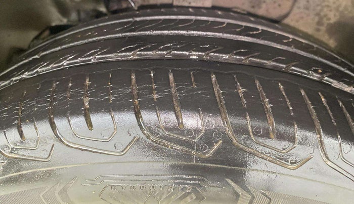 2022 Tata TIGOR XZ CNG, CNG, Manual, 24,941 km, Left Front Tyre Tread