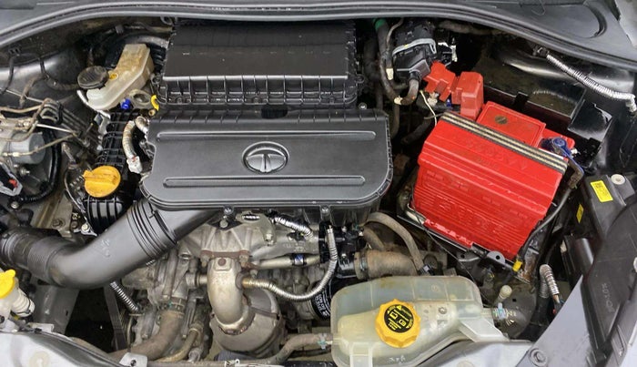 2022 Tata TIGOR XZ CNG, CNG, Manual, 24,941 km, Engine View - Left