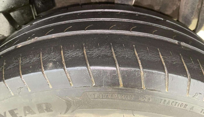 2022 Tata TIGOR XZ CNG, CNG, Manual, 24,941 km, Left Rear Tyre Tread