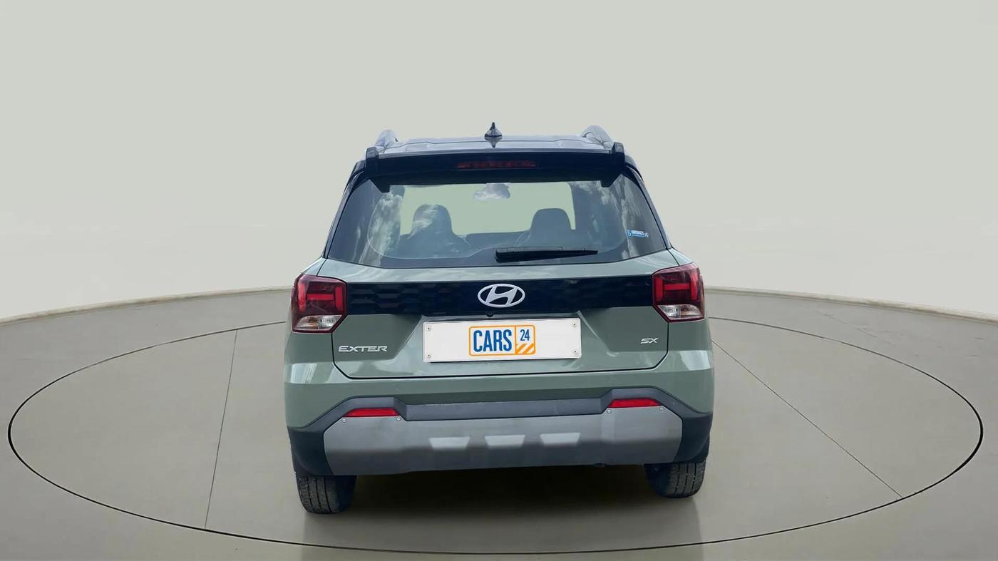2023 Hyundai EXTER SX(O) CONNECT 1.2 AMT, Petrol, Automatic, 13,108 km, Back/Rear
