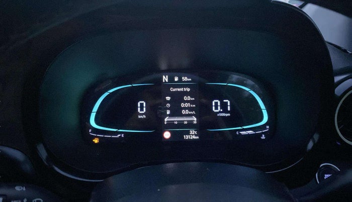 2023 Hyundai EXTER SX(O) CONNECT 1.2 AMT, Petrol, Automatic, 13,108 km, Odometer Image