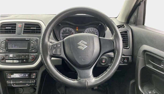 2020 Maruti Vitara Brezza VXI, Petrol, Manual, 28,342 km, Steering Wheel Close Up