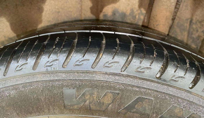 2020 Maruti Vitara Brezza VXI, Petrol, Manual, 28,342 km, Left Rear Tyre Tread
