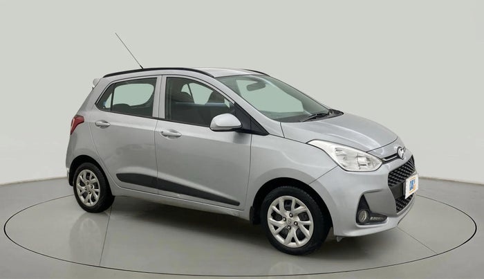 2018 Hyundai Grand i10 SPORTZ 1.2 KAPPA VTVT, Petrol, Manual, 35,448 km, Right Front Diagonal