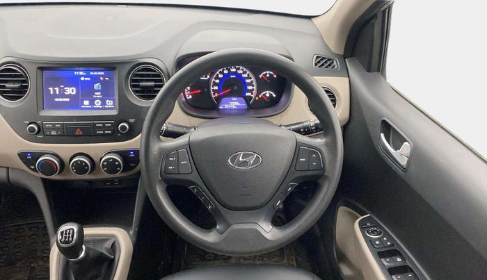 2018 Hyundai Grand i10 SPORTZ 1.2 KAPPA VTVT, Petrol, Manual, 35,448 km, Steering Wheel Close Up