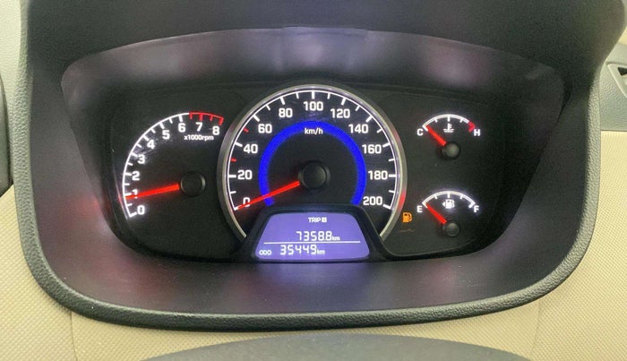 2018 Hyundai Grand i10 SPORTZ 1.2 KAPPA VTVT, Petrol, Manual, 35,448 km, Odometer Image