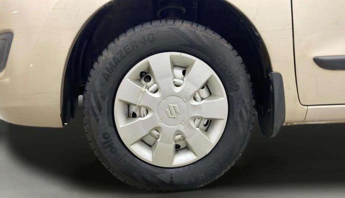 2013 Maruti Wagon R 1.0 LXI, Petrol, Manual, 38,232 km, Left Front Wheel