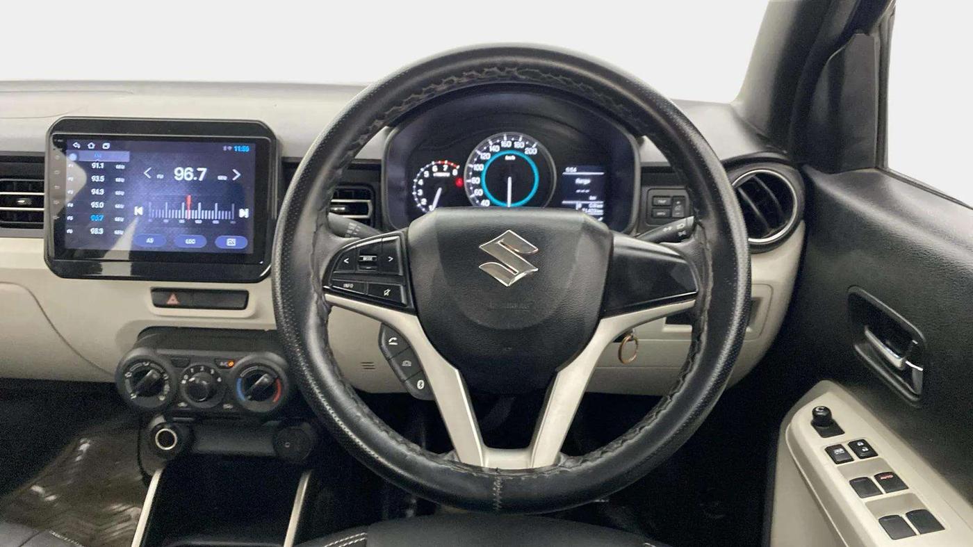 2019 Maruti IGNIS DELTA 1.2, CNG, Manual, 71,402 km, Steering Wheel Close Up