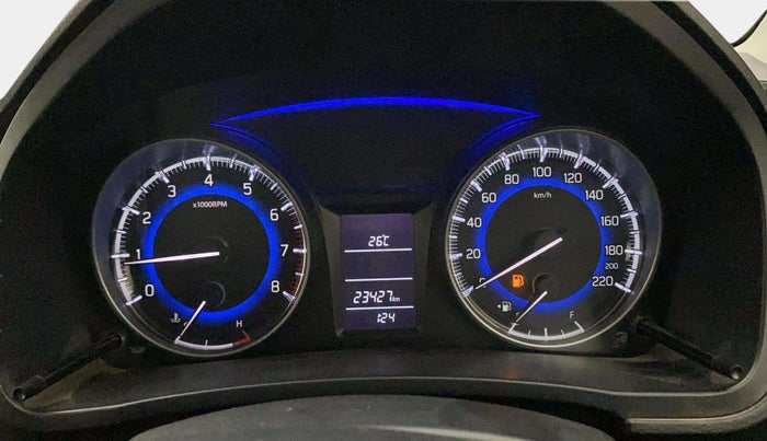 2018 Maruti Baleno DELTA PETROL 1.2, Petrol, Manual, 23,400 km, Odometer Image