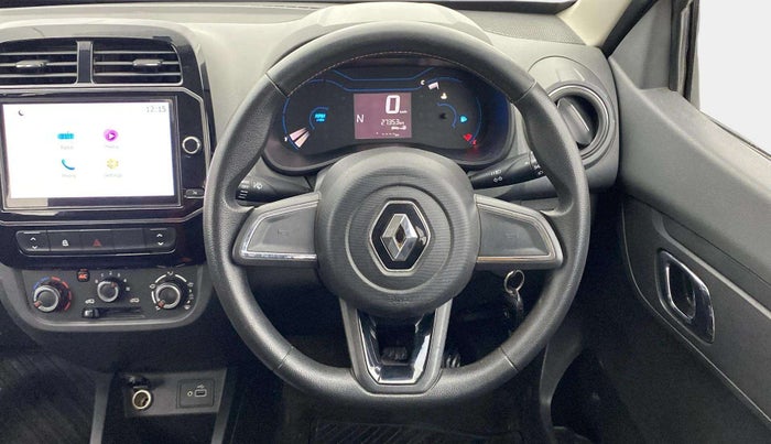 2019 Renault Kwid RXT 1.0 AMT (O), Petrol, Automatic, 27,353 km, Steering Wheel Close Up