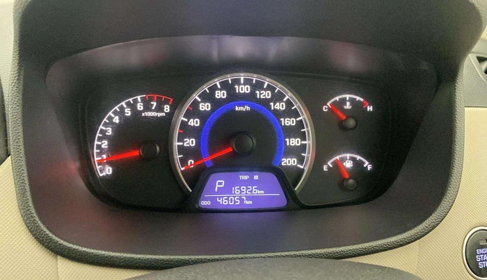 2016 Hyundai Grand i10 ASTA (O) AT 1.2 KAPPA VTVT, Petrol, Automatic, 46,056 km, Odometer Image