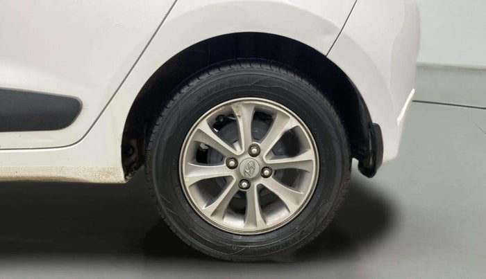 2016 Hyundai Grand i10 ASTA (O) AT 1.2 KAPPA VTVT, Petrol, Automatic, 46,056 km, Left Rear Wheel