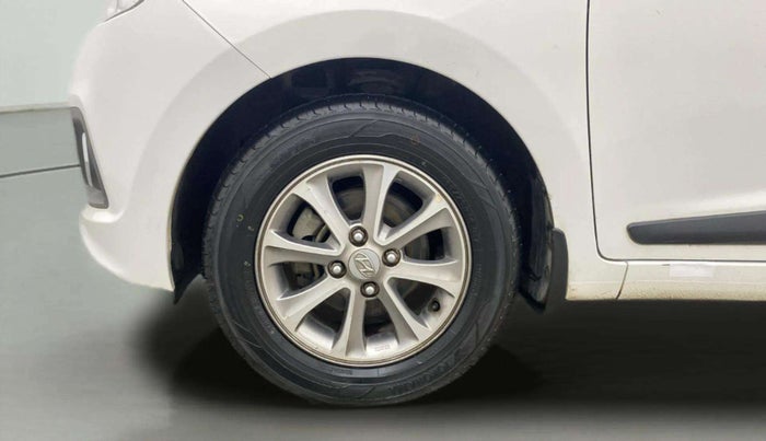 2016 Hyundai Grand i10 ASTA (O) AT 1.2 KAPPA VTVT, Petrol, Automatic, 46,056 km, Left Front Wheel