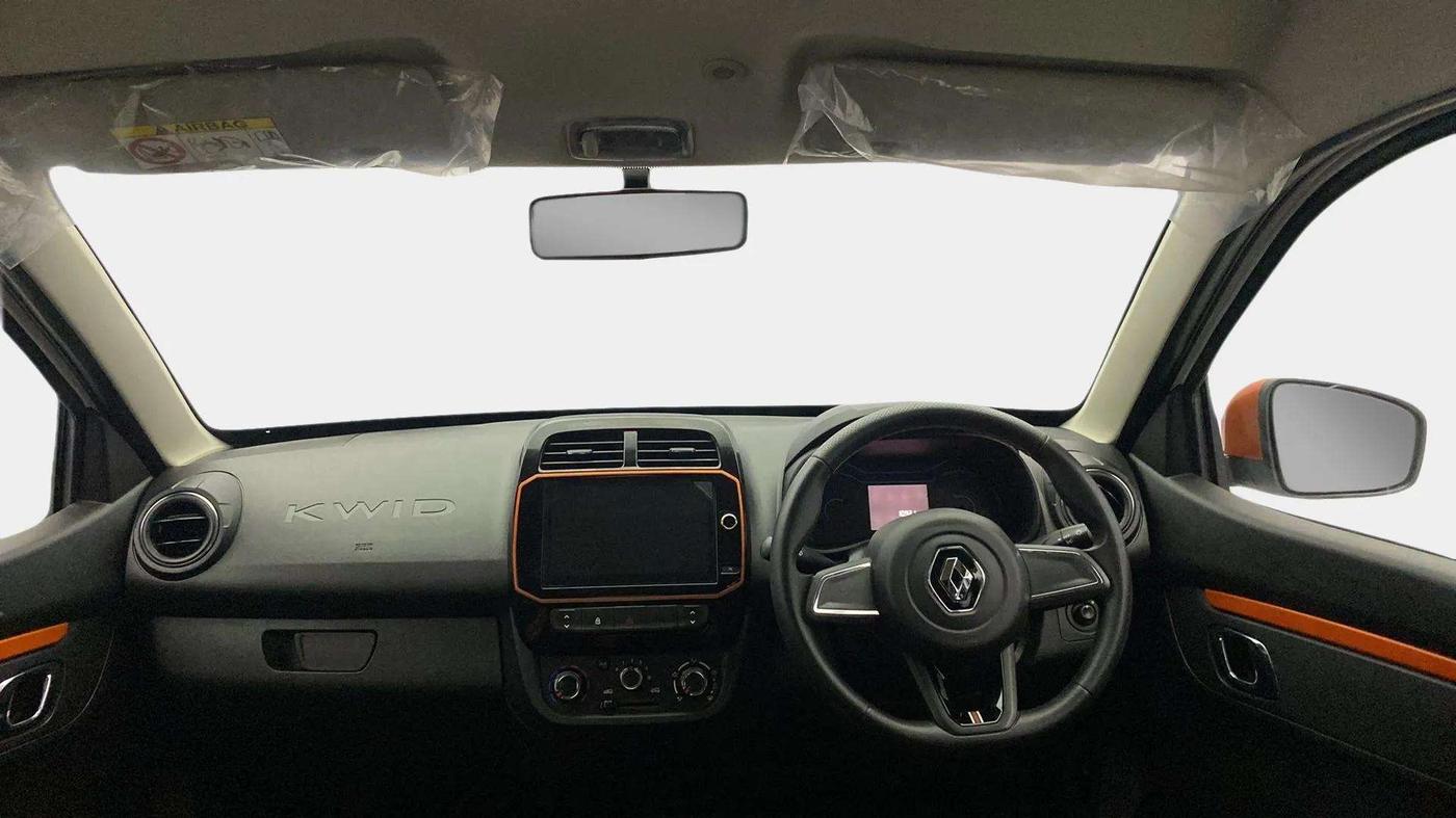 2021 Renault Kwid CLIMBER 1.0 AMT (O) DUAL TONE, Petrol, Automatic, 10,914 km, Dashboard