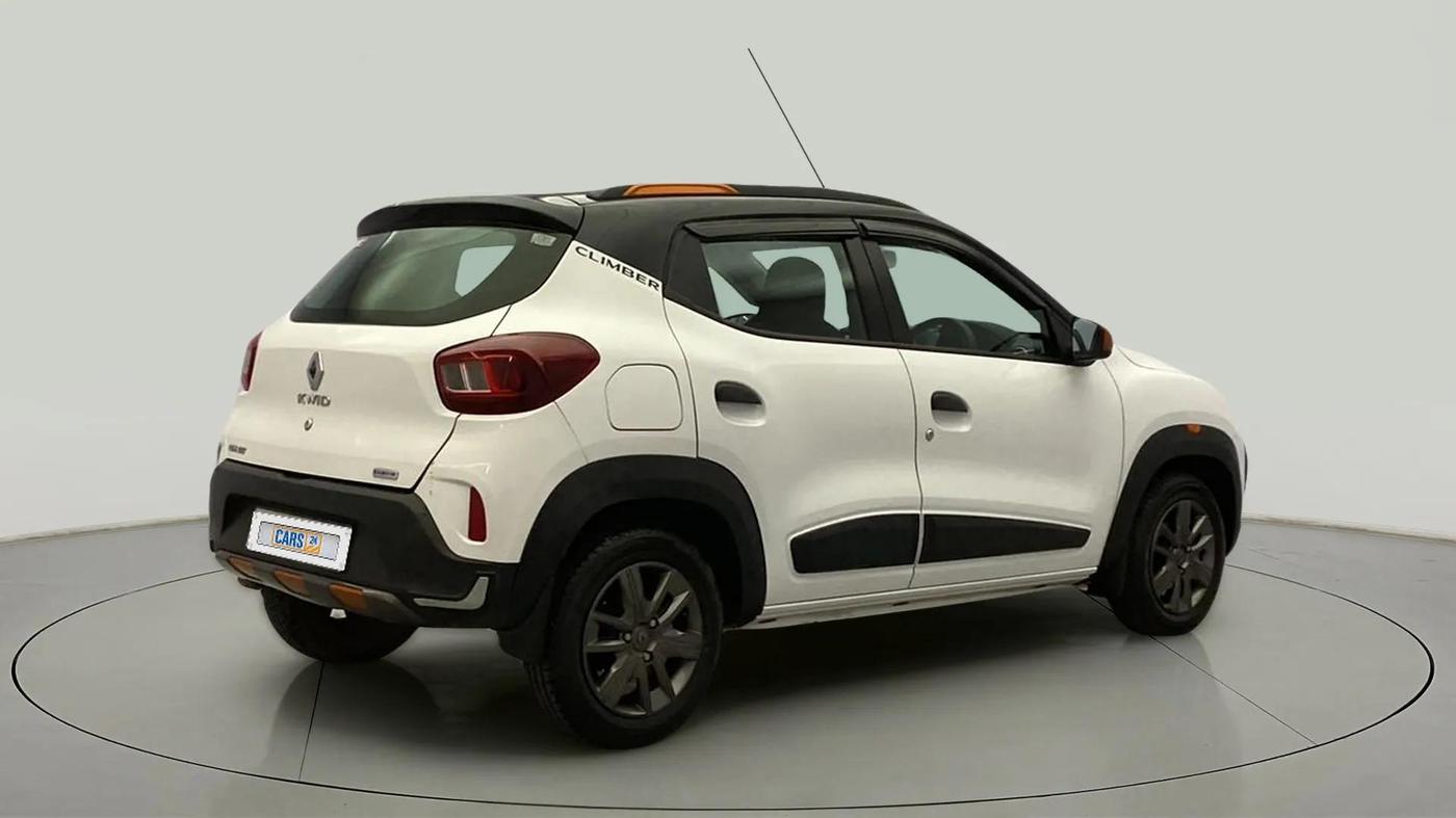 2021 Renault Kwid CLIMBER 1.0 AMT (O) DUAL TONE, Petrol, Automatic, 10,914 km, Right Back Diagonal