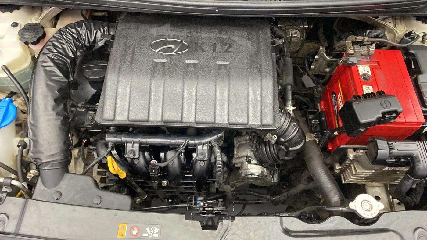 2019 Hyundai GRAND I10 NIOS SPORTZ AMT 1.2 KAPPA VTVT, Petrol, Automatic, 1,00,847 km, Open Bonet