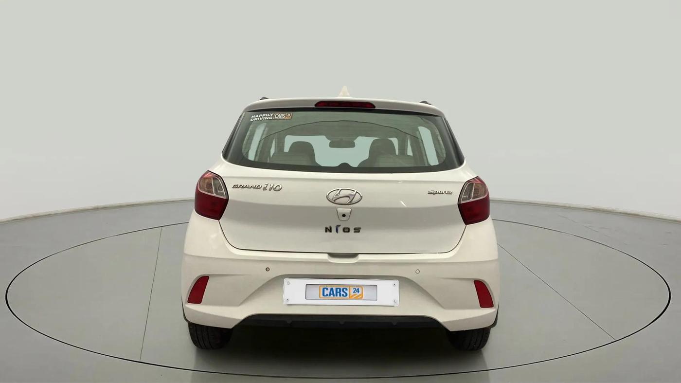 2019 Hyundai GRAND I10 NIOS SPORTZ AMT 1.2 KAPPA VTVT, Petrol, Automatic, 1,00,847 km, Back/Rear
