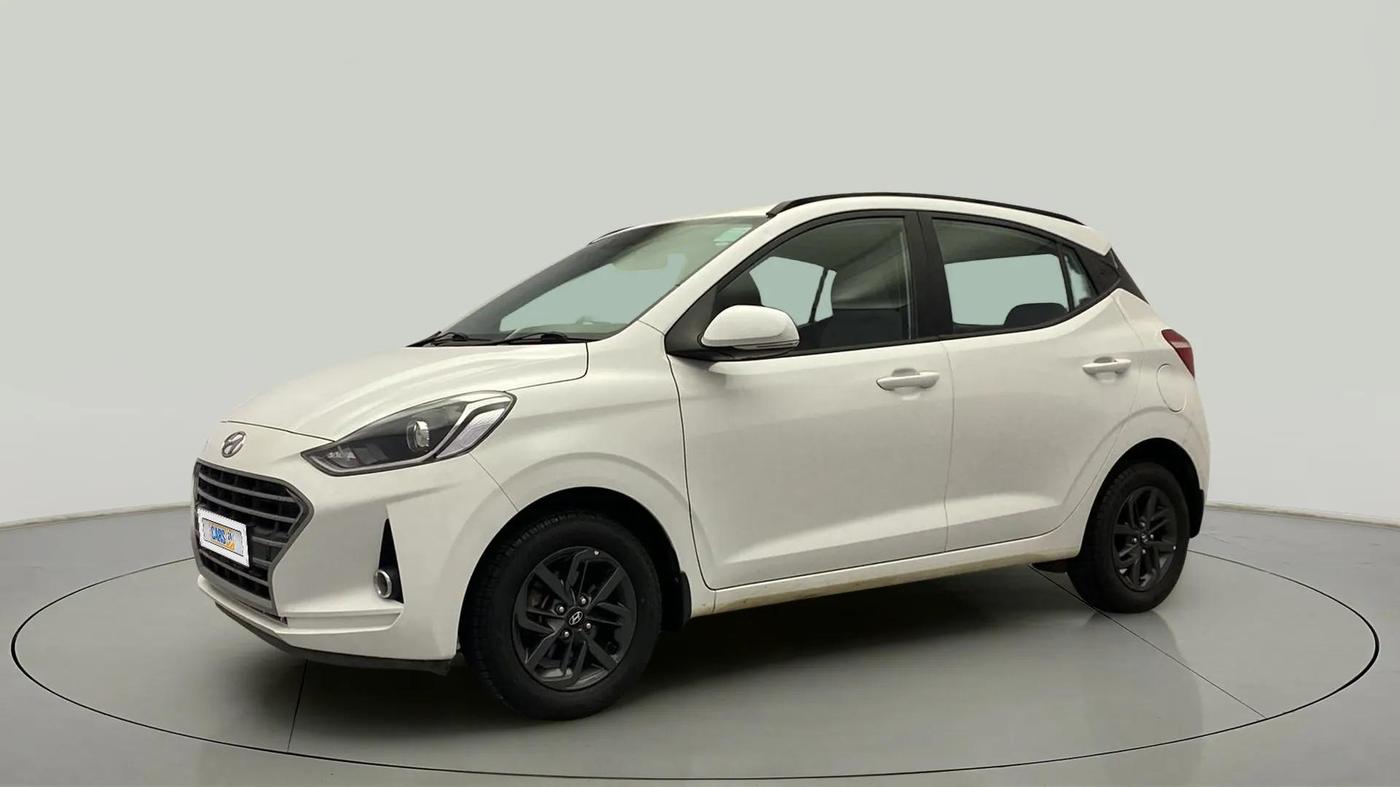 2019 Hyundai GRAND I10 NIOS SPORTZ AMT 1.2 KAPPA VTVT, Petrol, Automatic, 1,00,847 km, Left Front Diagonal