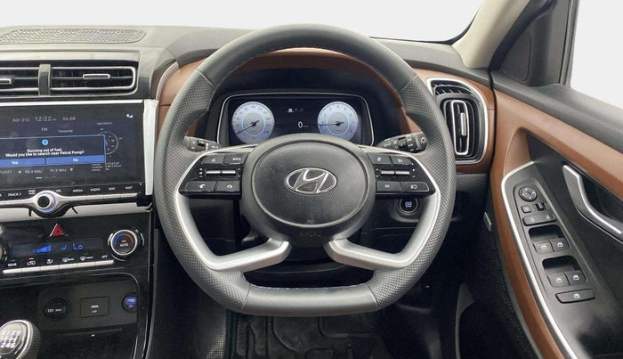 2022 Hyundai ALCAZAR PLATINUM 2.0 MT 7STR, Petrol, Manual, 61,126 km, Steering Wheel Close Up
