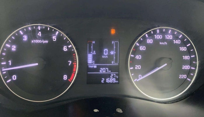 2016 Hyundai Elite i20 SPORTZ 1.2 (O), Petrol, Manual, 21,679 km, Odometer Image