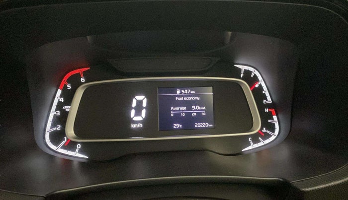 2022 KIA SONET HTX 1.5, Diesel, Manual, 20,208 km, Odometer Image