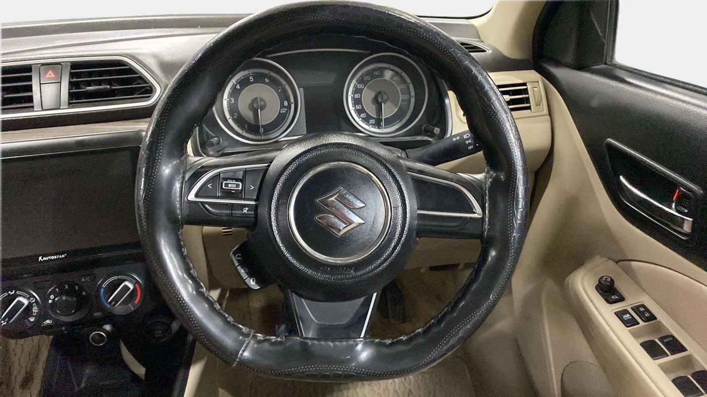 2020 Maruti Swift Dzire TOUR S-CNG, CNG, Manual, 59,043 km, Steering Wheel Close Up