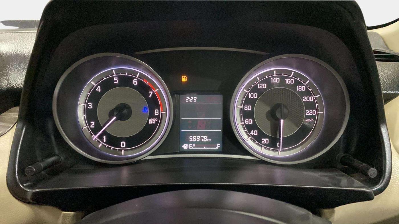 2020 Maruti Swift Dzire TOUR S-CNG, CNG, Manual, 59,043 km, Odometer Image