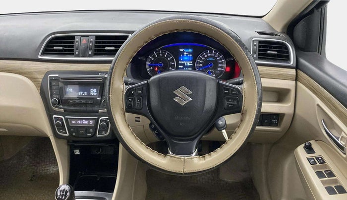 2018 Maruti Ciaz DELTA 1.5 SHVS MT PETROL, Petrol, Manual, 72,182 km, Steering Wheel Close Up