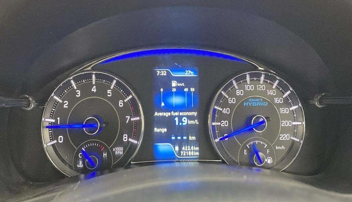 2018 Maruti Ciaz DELTA 1.5 SHVS MT PETROL, Petrol, Manual, 72,182 km, Odometer Image