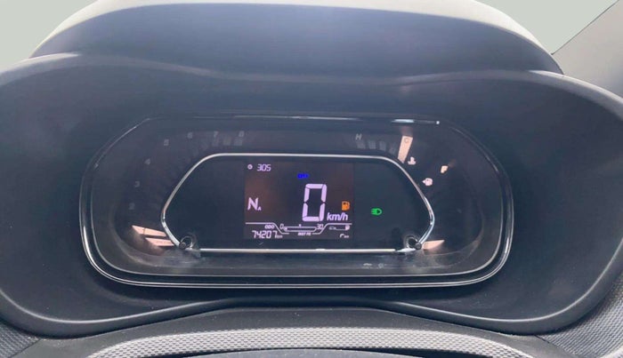 2021 Tata NEXON XZA PLUS PETROL DARK EDITION, Petrol, Automatic, 74,186 km, Odometer Image