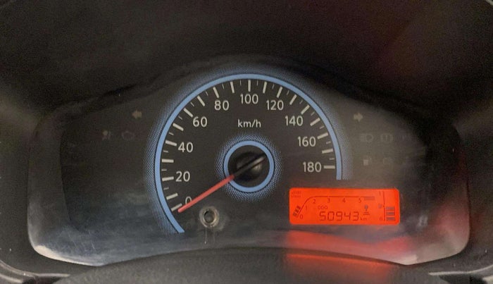 2017 Datsun Redi Go S 1.0, Petrol, Manual, 50,937 km, Odometer Image