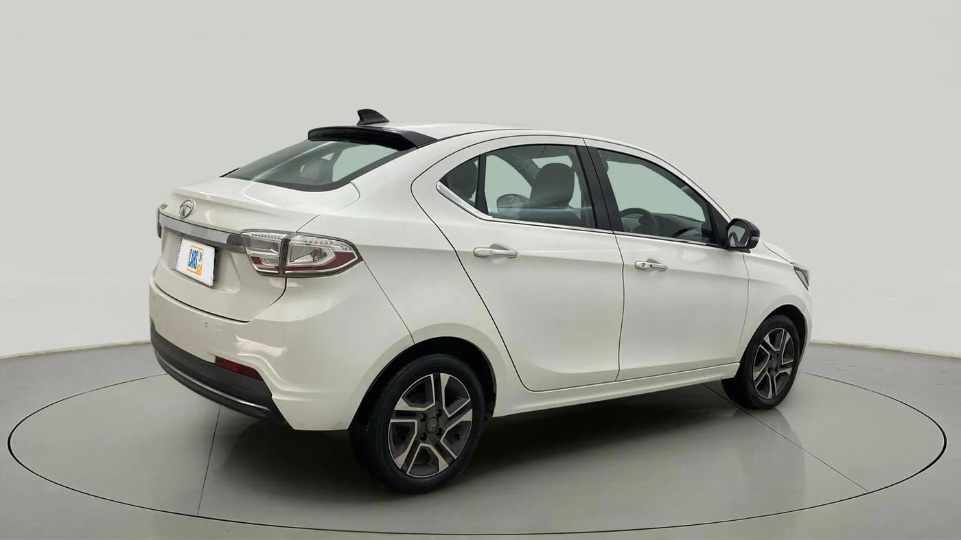2020 Tata TIGOR XZA PLUS PETROL, Petrol, Automatic, 52,097 km, Right Back Diagonal