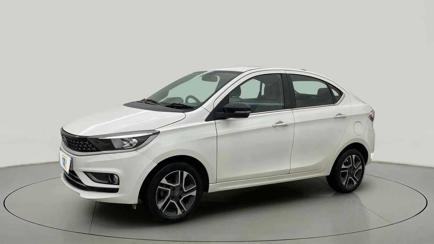 2020 Tata TIGOR XZA PLUS PETROL, Petrol, Automatic, 52,097 km, Left Front Diagonal