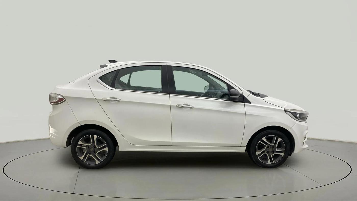 2020 Tata TIGOR XZA PLUS PETROL, Petrol, Automatic, 52,097 km, Right Side View