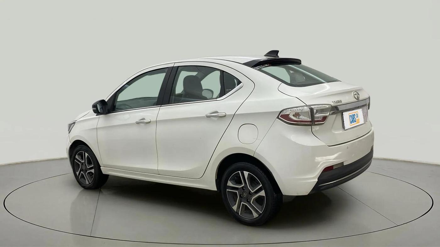 2020 Tata TIGOR XZA PLUS PETROL, Petrol, Automatic, 52,097 km, Left Back Diagonal